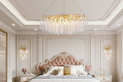 crystal bedroom chandelier home decor