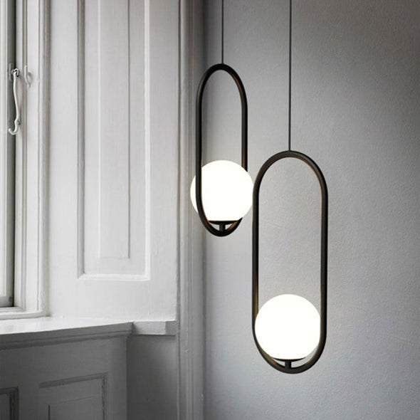 Modern Multi-Ball Chandelier High Ceiling Luxury Irregular LED Pendant Light
