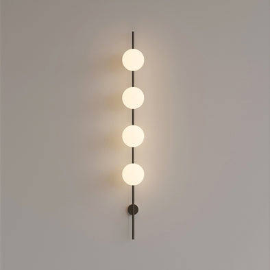 Modern Minimalist Bedside Lamp Wall Sconce Round Ball LED Fixture