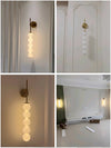 Spherical Gourd Wall Sconce Lamp Modern Creative Lighting Fixture