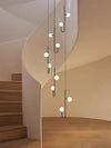 Modern Luxury Glass Chandelier Ceiling Light Fixture
