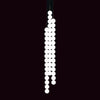 Modern Glass Globe Linear Chandelier, Customizable Glass Pendant Light