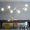 Modern Minimalist Chandelier Magic Bean Glass Ceiling Pendant Light