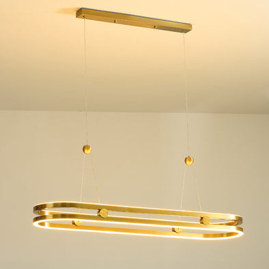 Modern Aluminum Pendant Light Hanging Chandelier Ceiling Fixture