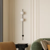 Modern Minimalist Bedside Lamp Wall Sconce Round Ball LED Fixture