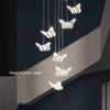 Modern Butterfly Chandelier High Ceiling Pendant Light Home Decor