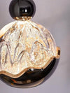 Modern Zinc Alloy Crystal Chandelier Adjustable Multi-Light Pendant