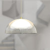 Modern Staircase Acrylic Chandelier, Iron & PMMA Shade, Multi-Lights