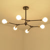 Modern Minimalist Chandelier Magic Bean Glass Ceiling Pendant Light