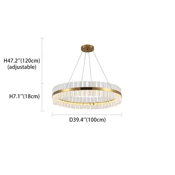 Luxury Crystal Chandeliers Duplex Stainless Steel Pendant Lights Modern Villa Staircase Living Room Hollow