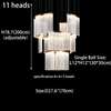 Reticulation Acrylic Chandeliers Nordic Home Decor Attic Pendant Lights Staircase Villa Hollow Luxury Living Room