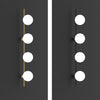Modern Minimalist Bedside Lamp Wall Sconce Round Ball LED Fixture