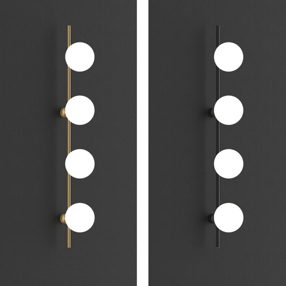 Modern Minimalist Bedside Lamp Wall Sconce Round Ball LED Fixture