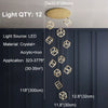 Crystal Block Chandelier Luxury Rectangular Cubic Pendant Hanging Light For Staircase Villa Living Room