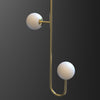 Modern Luxury Glass Chandelier Ceiling Light Fixture