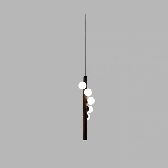 Modern Linear Chandelier Sphere-style LED Large Pendant Light