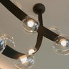 Modern Leather Chandelier Vintage Industrial Pendant Light Home Decor