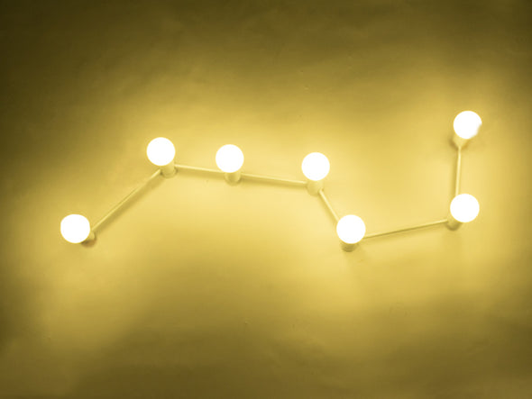 Modern Nordic Constellation LED Wall Light Aluminum Black Gold Hanging Lamp