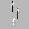 Modern Linear Chandelier Sphere-style LED Large Pendant Light