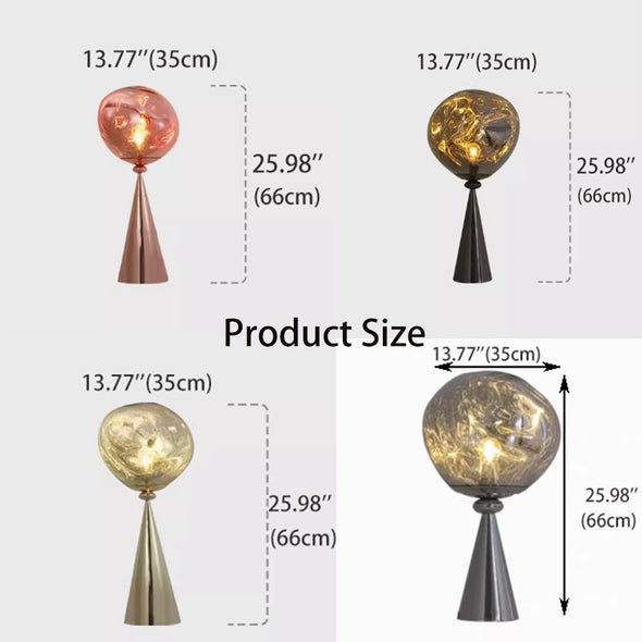 Luxury Lava Lamp Floor Lamp High-class Atmosphere Decoration Retro Art Standing Lamp for Bedroom Living room Hallway