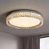 Modern Crystal Ceiling Light LED Small Chandeliers  Flush Mount Chandelier Room Light for Bedrooms Living Room Hallway