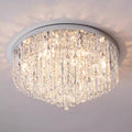 Crystal Chandeliers Light Mini Style Modern Flush Mount Fixture with Crystal Ceiling Lamp for Hallway, Bar, Kitchen, Dining Room, Kids Room