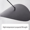 Simplicity Artistic Creativity Retro Style Hat-Shaped Lampshade Long Arm Fishing Lamp Bedroom Hotel Living Room Sofa Floor Lamp