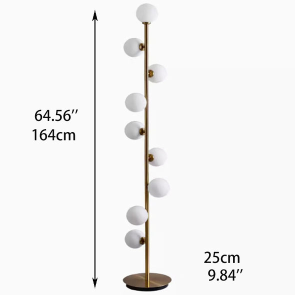 Floor Lamp Modern LED Living Room Standing Lamp Bedside Lights Ball Fixtures Nordic Bedroom Floor Lamps Deco Room Decoration