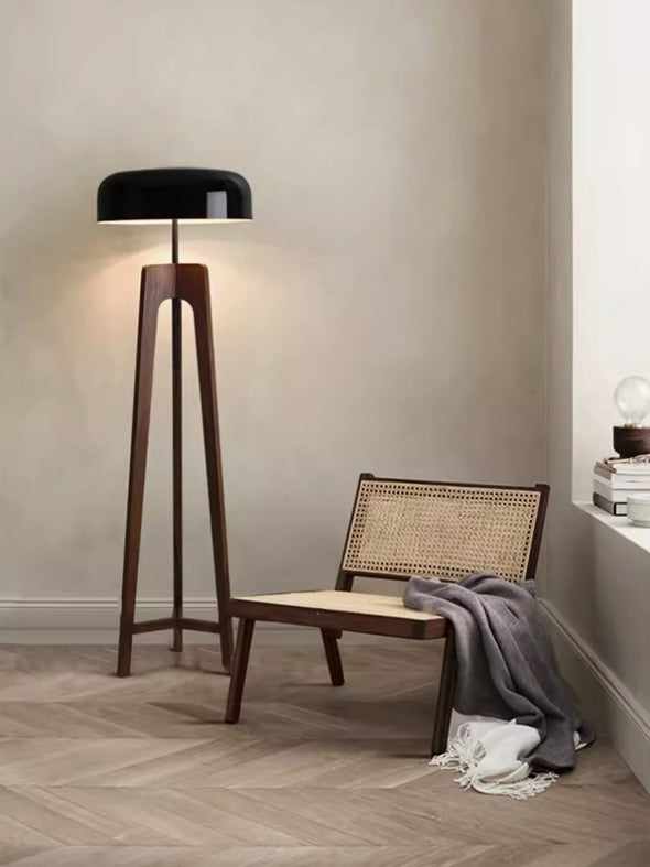 Floor Lamp Living Room Decor Corner Light with a Iron Drum Shade - Complete with a 6w LED Bulb Interior Home and Decoration