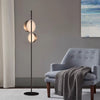 Floor Lamp Standing Lamp Nordic Style Floor Lamp Metal High Pole Lamp Rotatable Lampshade Reading Lamp  Bedroom with Sturdy Base Floor Light