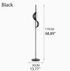 Floor Lamp Standing Lamp Nordic Style Floor Lamp Metal High Pole Lamp Rotatable Lampshade Reading Lamp  Bedroom with Sturdy Base Floor Light