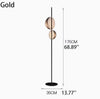 Floor Lamp Standing Lamp Nordic Style Floor Lamp Metal High Pole Lamp Rotatable Lampshade Reading Lamp  Bedroom with Sturdy Base Floor Light