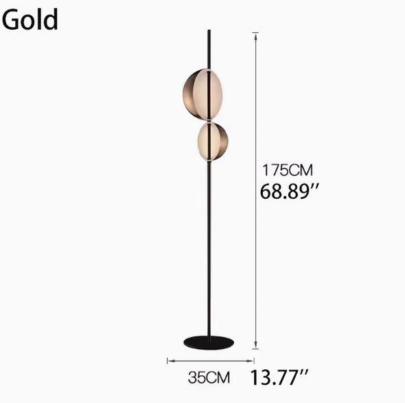 Floor Lamp Standing Lamp Nordic Style Floor Lamp Metal High Pole Lamp Rotatable Lampshade Reading Lamp  Bedroom with Sturdy Base Floor Light