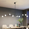 Modern Minimalist Chandelier Magic Bean Glass Ceiling Pendant Light