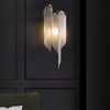 Modern Luxury Tassels Wall Sconces Silver Aluminum Hotel Bedroom Living Room Interior Decorative Lighting Fixtures