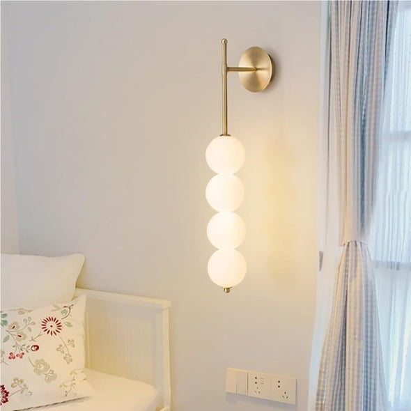 Spherical Gourd Wall Sconce Lamp Modern Creative Lighting Fixture