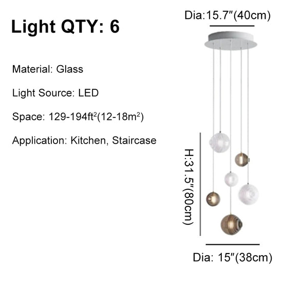 Dark Bright Star Chandelier Long Ceiling Pendant Light For Loft Vllia Staircase