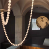 Post Modern Bubble Necklace Chandeliers Glass Ball Luxury Pearl Pendant Lights For Staircase Foyer Living Room