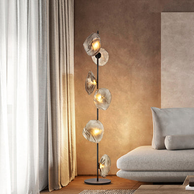 Luxury Glass Floor Lamps Decor for Living Room