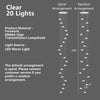 Modern Staircase Acrylic Chandelier, Iron & PMMA Shade, Multi-Lights