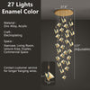 Modern Butterfly Chandelier Adjustable Hanging Pendant Ceiling Light