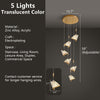 Modern Butterfly Chandelier Adjustable Hanging Pendant Ceiling Light