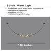 Modern Leather Chandelier Vintage Industrial Pendant Light Home Decor