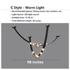 Modern Leather Chandelier Vintage Industrial Pendant Light Home Decor