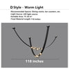 Modern Leather Chandelier Vintage Industrial Pendant Light Home Decor