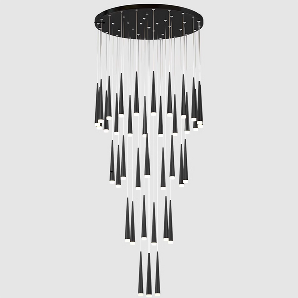 Modern Pendant Light Home Decoration For Kitchen Island Luxury Chandelier For Staircase Hanging Entrance