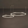 Multi Rings Chandelier Circular Luxury Decoration For Bedroom Living Room Gold Black Home Applicance Pendant Light Fixture Lamp