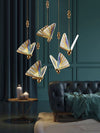 Modern Butterfly Chandelier Adjustable Hanging Pendant Ceiling Light