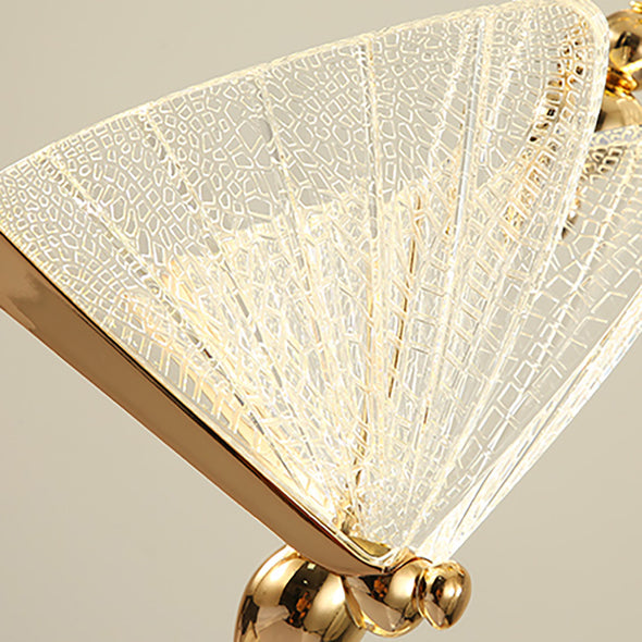 Modern Butterfly Chandelier Adjustable Hanging Pendant Ceiling Light