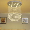 Modern Crystal Loft Long Ceiling Chandeliers Luxury Hanging Pendant For Staircase Foyer